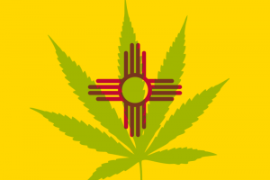New Mexico Marijuana Flag